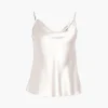 Draped Spaghetti Strap Cami