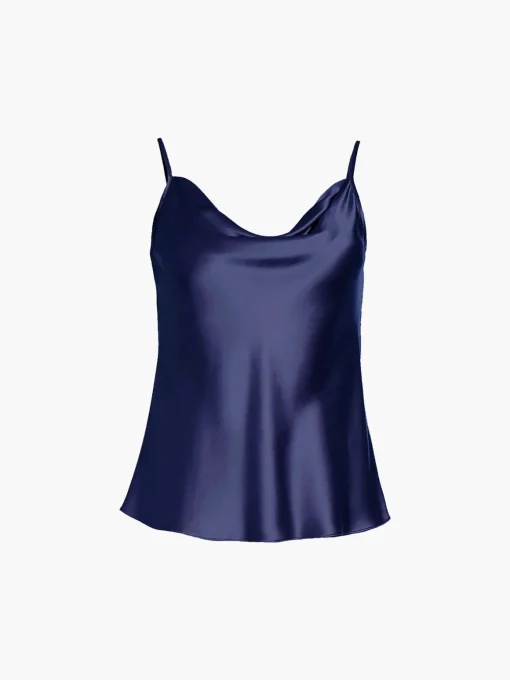 Draped Spaghetti Strap Cami
