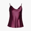 Draped Spaghetti Strap Cami