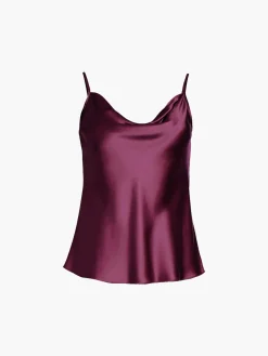 Draped Spaghetti Strap Cami