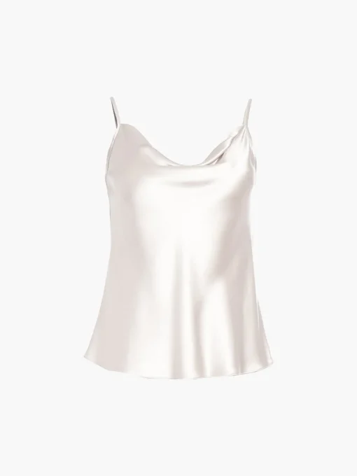 Draped Spaghetti Strap Cami