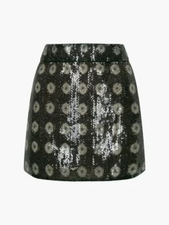 El Carmen Sequins Mini Skirt