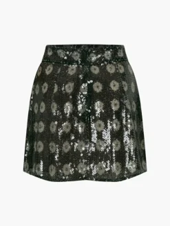 El Carmen Sequins Mini Skirt
