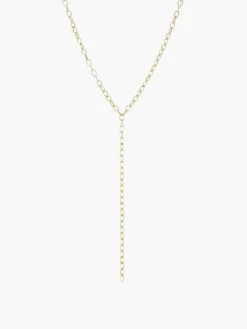 Elongated Chain Link Lariat