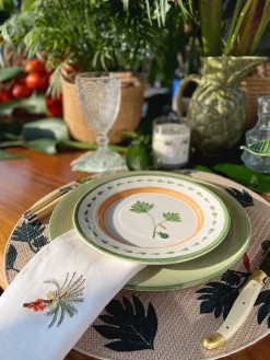 Embroidered Linen Napkins