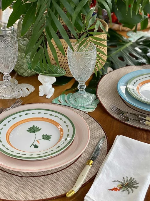 Embroidered Linen Napkins