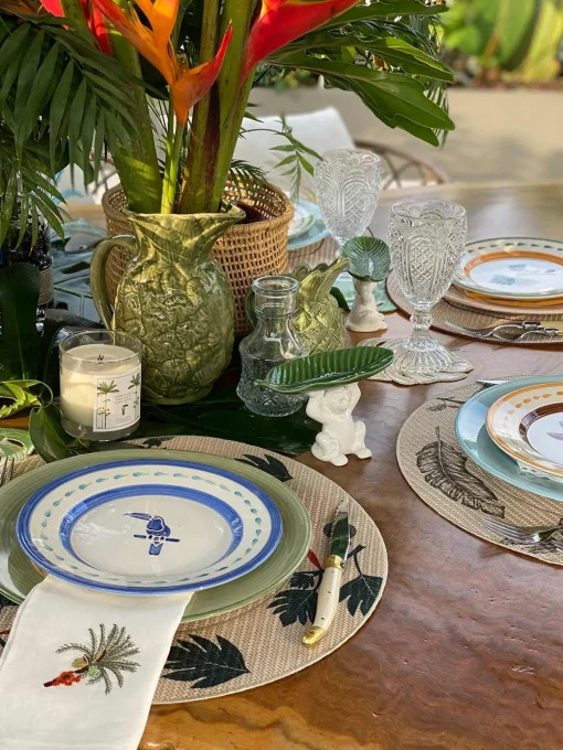 Embroidered Linen Napkins