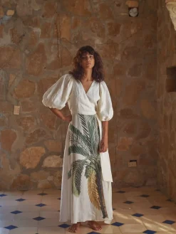 Ermita Linen Maxi Dress