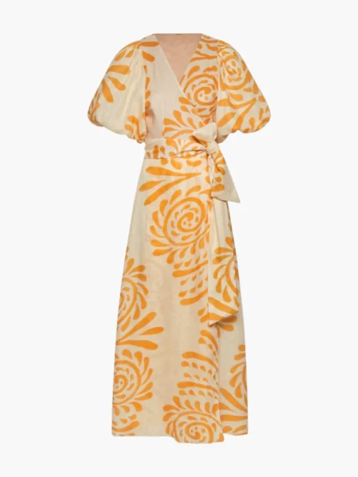 Ermita Linen Midi Dress