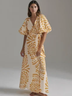 Ermita Linen Midi Dress