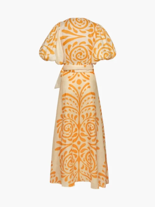 Ermita Linen Midi Dress