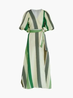 Ermita Wrap Linen Dress