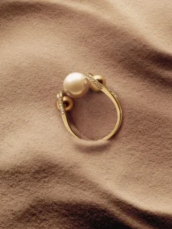 Exclusive Boule D'Or Double Lariat Ring