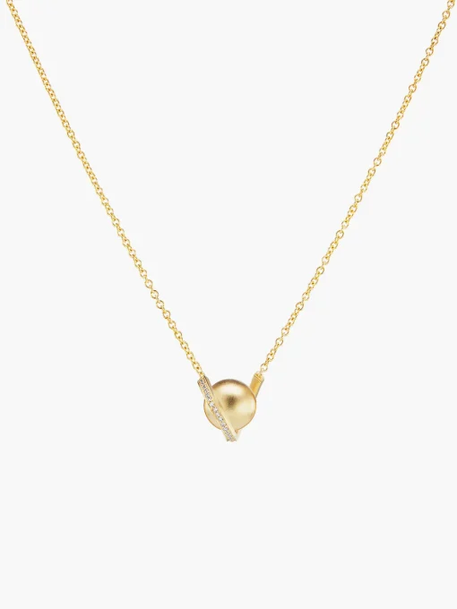 Exclusive Boule D'Or Solitaire Pendant