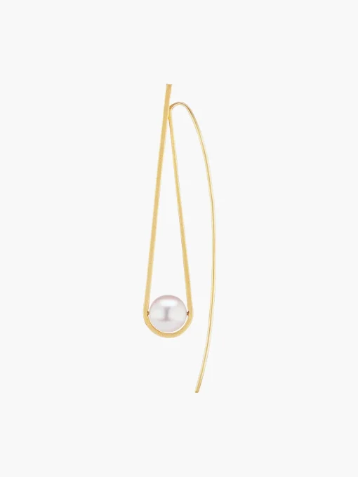 Exclusive Pearl Arc Earring
