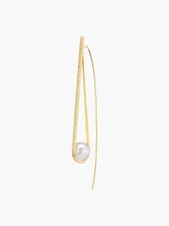 Exclusive Pearl Arc Earring