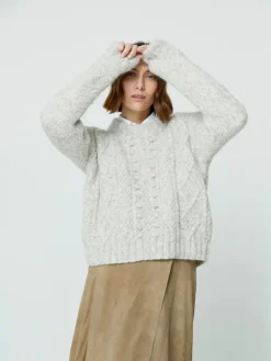 Fisher Seed Puff Pullover