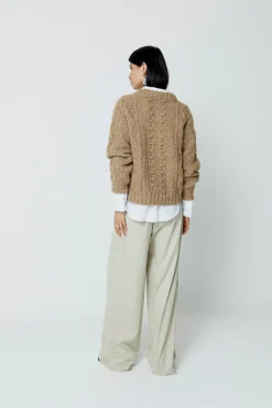 Fisher Seed Puff Pullover
