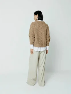 Fisher Seed Puff Pullover