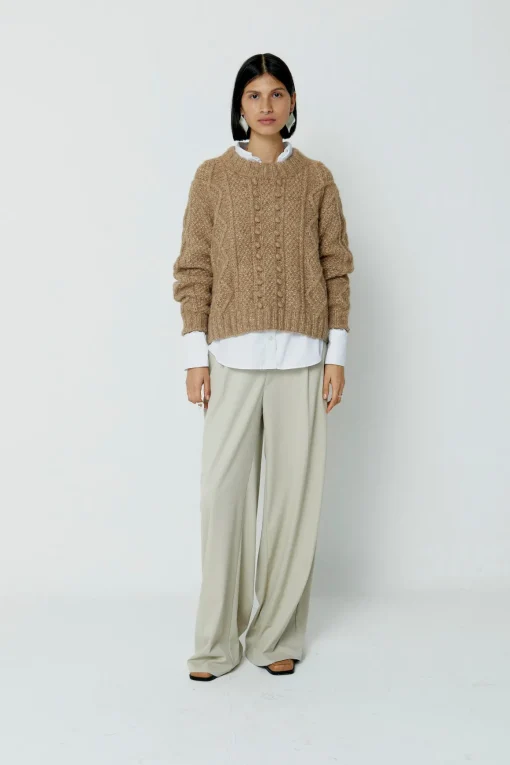 Fisher Seed Puff Pullover