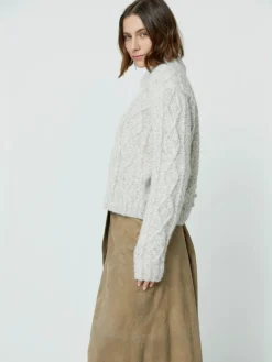 Fisher Seed Puff Pullover