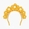 Flower Iraca Headpiece
