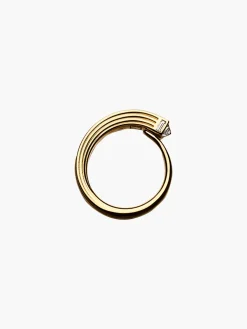 Fluted Capstone Wrap Ring