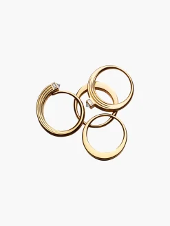 Fluted Capstone Wrap Ring