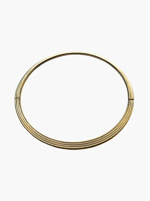 Fluted Hinged Bangle