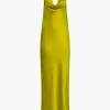 Fountain Silk Dress