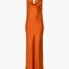 Fountain Silk Dress