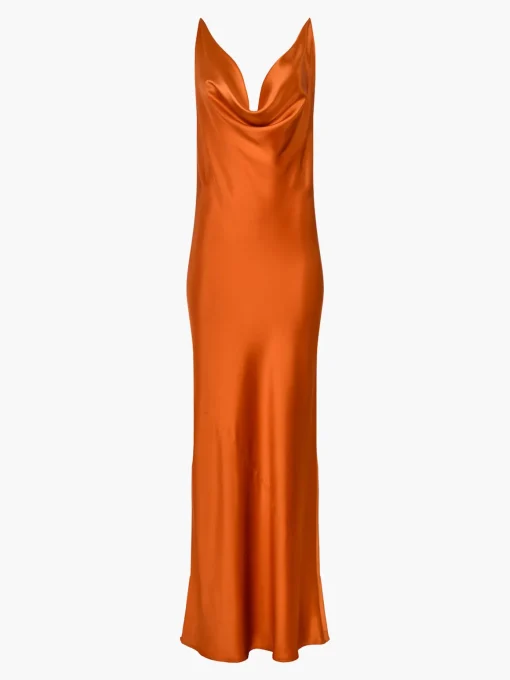 Fountain Silk Dress