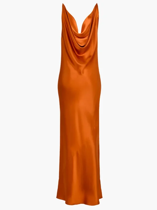 Fountain Silk Dress