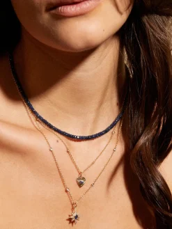 Four Diamond Bezel Chain