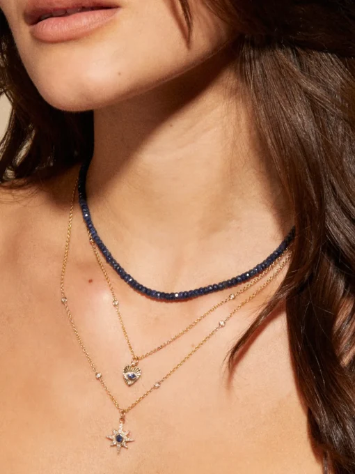 Four Diamond Bezel Chain