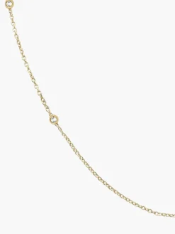 Four Diamond Bezel Chain