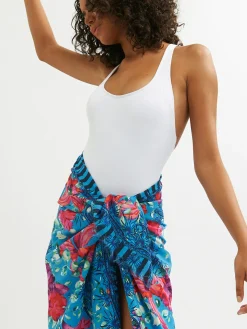 Fringed Sarong Scarf