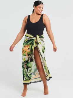 Fringed Sarong Scarf