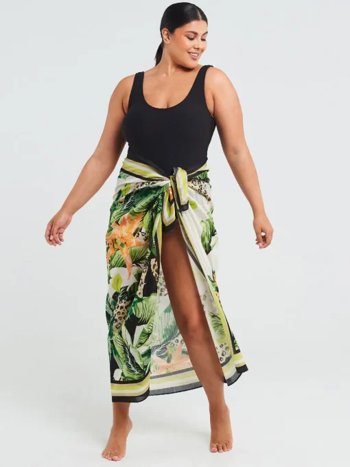Fringed Sarong Scarf