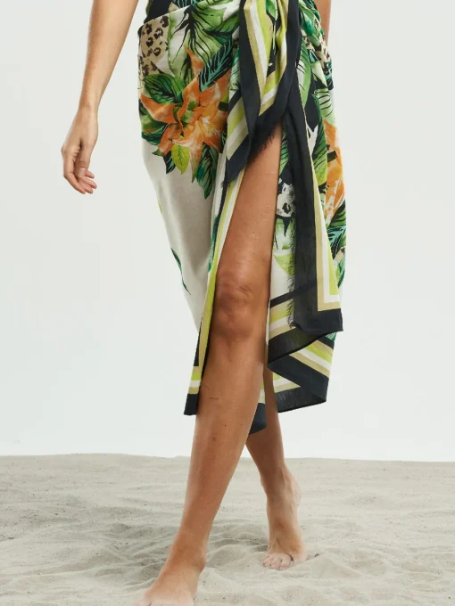 Fringed Sarong Scarf