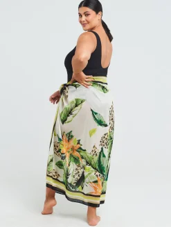 Fringed Sarong Scarf