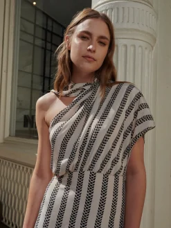 Gioconda Crepe Viscose Midi Dress