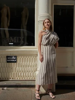 Gioconda Crepe Viscose Midi Dress