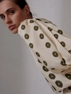 Guayacan Silk Martellato Blouse