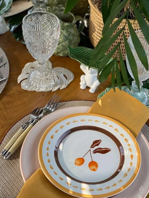 Hand Painted Salad Plate