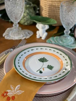 Hand Painted Salad Plate