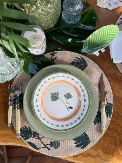 Hand Painted Salad Plate