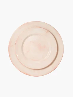 Hand Painted Six Piece Table Setting in Rose