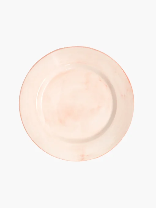 Hand Painted Six Piece Table Setting in Rose