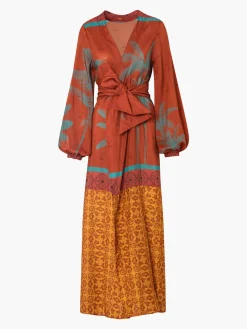 Herradura Cotton-Silk Maxi Dress